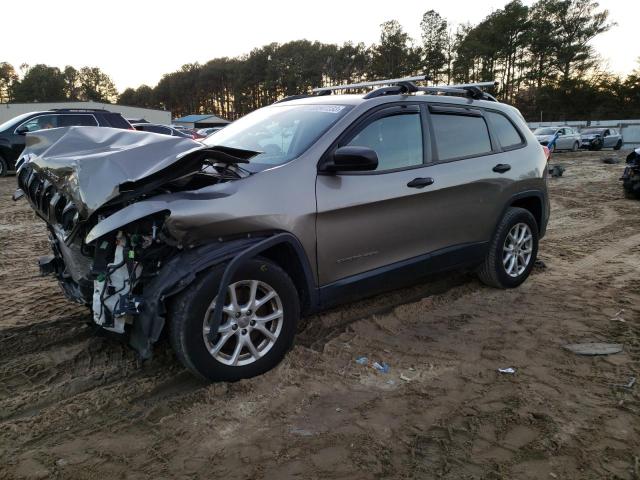 Image 1 of 2017 JEEP CHEROKEE SPORT 2017 with VIN 1C4PJMAB0HW567627
