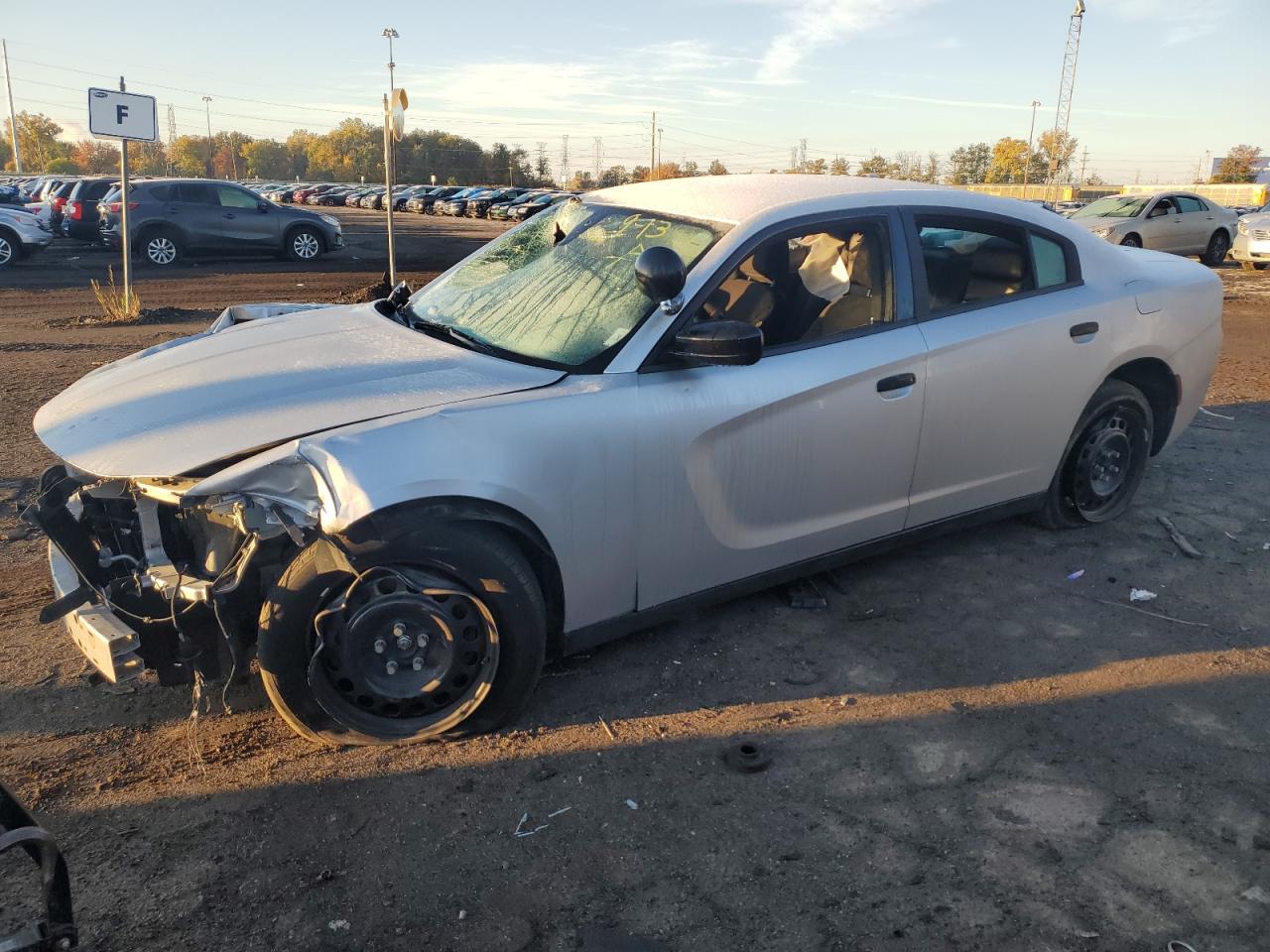 Image 1 of 2018 DODGE CHARGER POLICE 2018 with VIN 2C3CDXKT0JH189168
