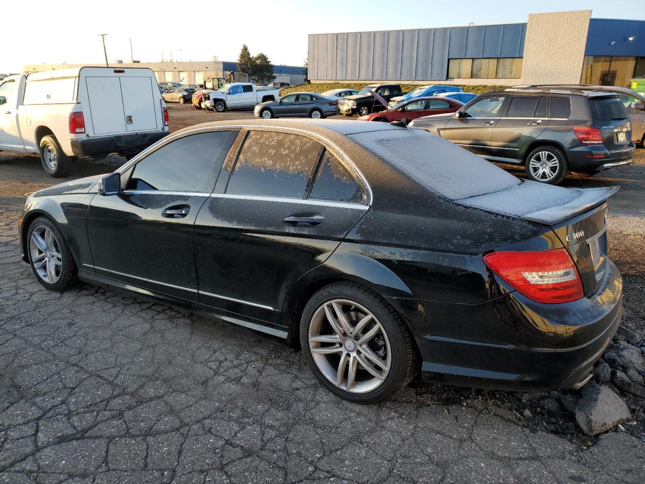 Image 2 of 2013 MERCEDES-BENZ C 300 4MATIC 2013 with VIN WDDGF8AB4DR255463