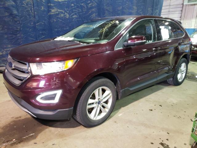 Image 1 of 2017 FORD EDGE SEL 2017 with VIN 2FMPK4J97HBB19005