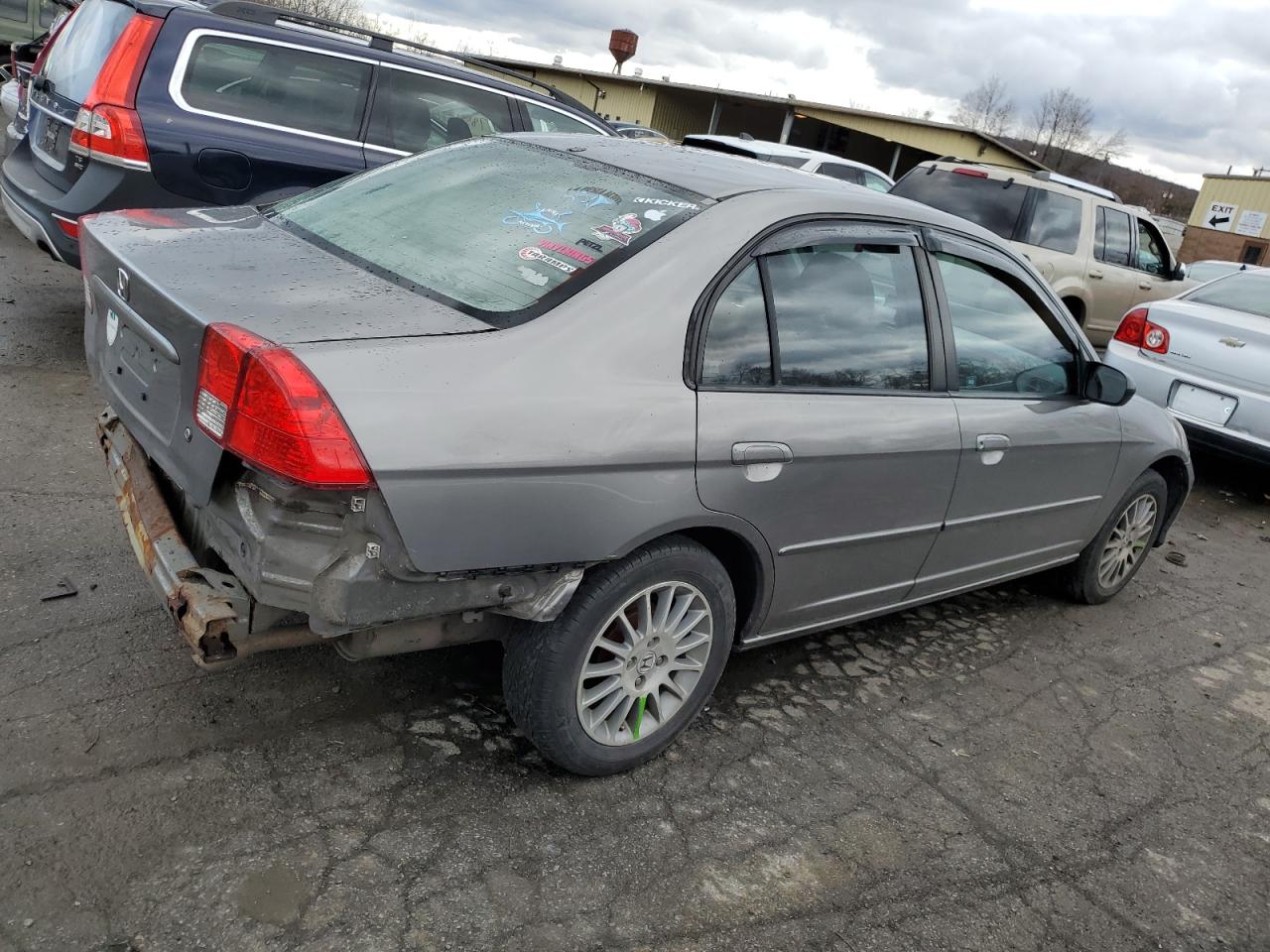 Image 3 of 2005 HONDA CIVIC EX 2005 with VIN 2HGES267X5H529508