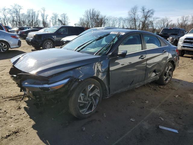 Image 1 of 2024 HYUNDAI ELANTRA SEL 2024 with VIN KMHLS4DG9RU677328