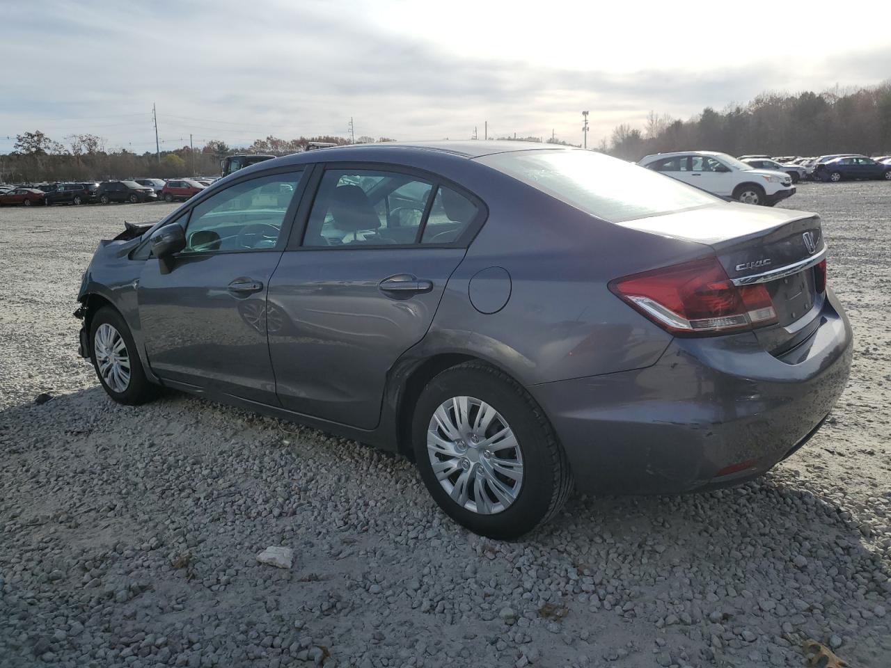 Image 2 of 2014 HONDA CIVIC LX 2014 with VIN 2HGFB2F58EH515884