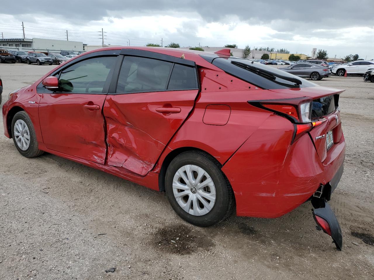 Изображение 2 2019 TOYOTA PRIUS  2019 с VIN JTDKARFU7K3097736