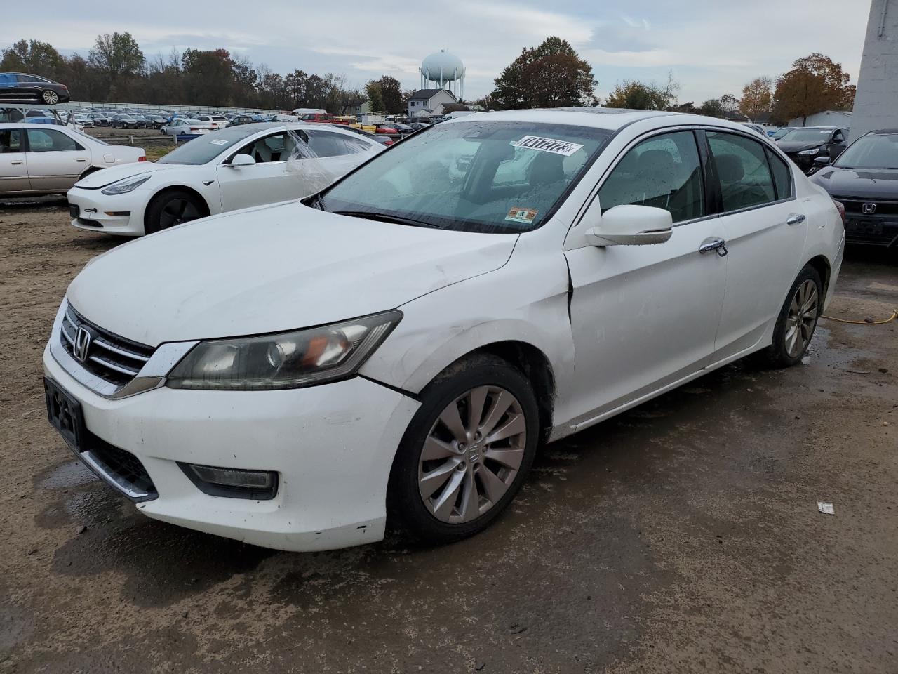 Image 1 of 2013 HONDA ACCORD EXL 2013 with VIN 1HGCR3F80DA001409