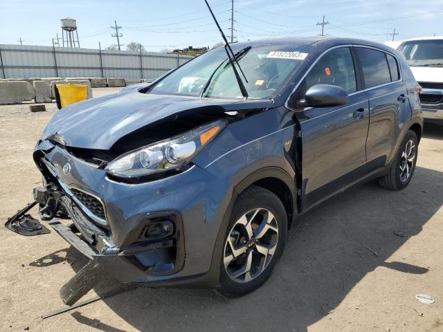 Image 1 of 2022 KIA SPORTAGE LX 2022 with VIN KNDPMCACXN7955397
