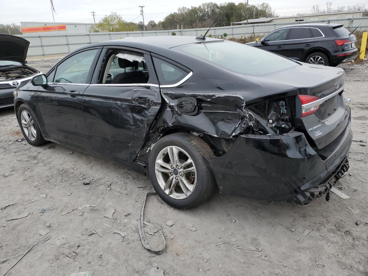 Изображение 2 2018 FORD FUSION SE 2018 с VIN 3FA6P0HDXJR184271