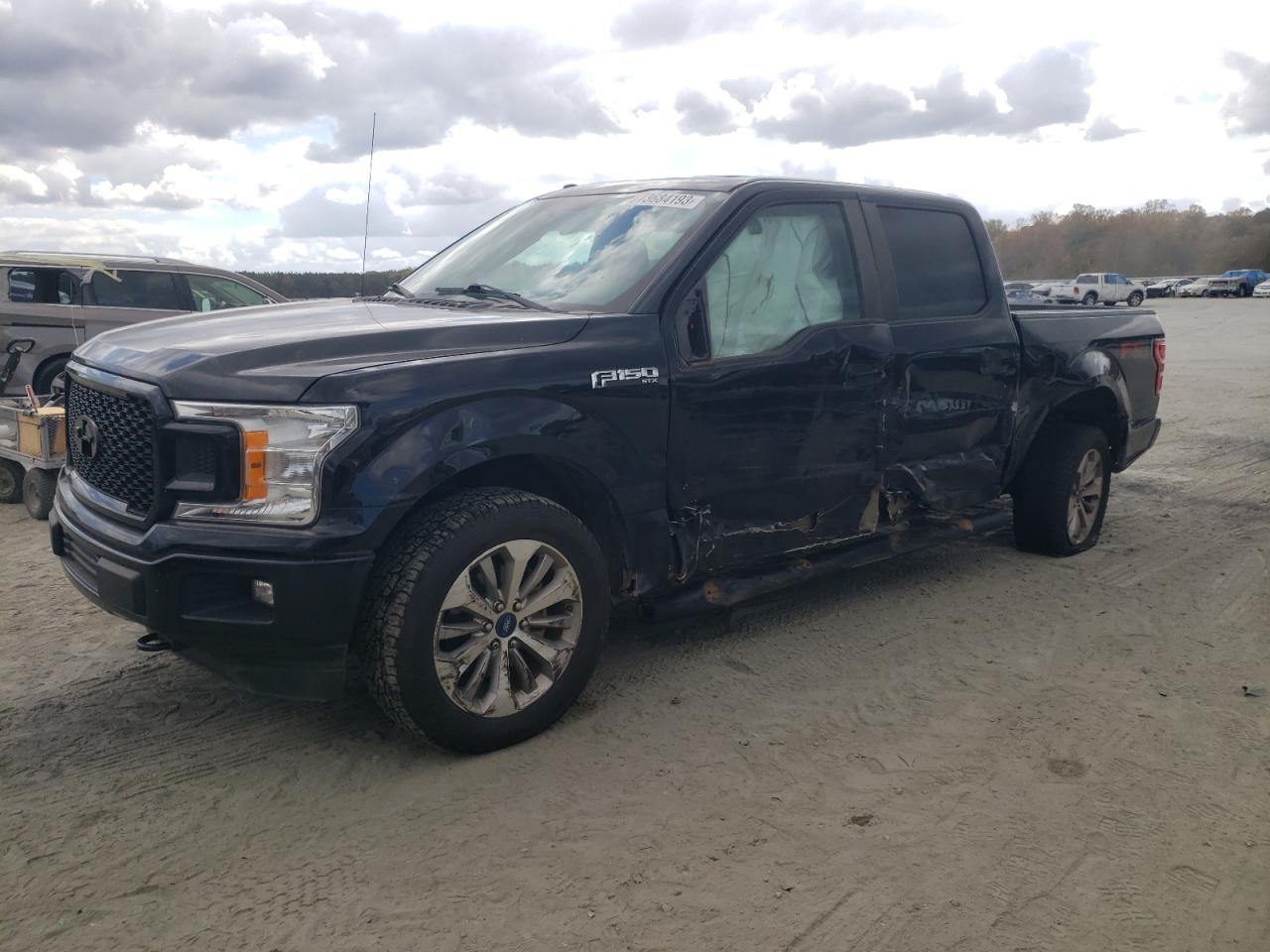 Изображение 1 2018 FORD F150 SUPERCREW 2018 с VIN 1FTEW1E55JFE37358