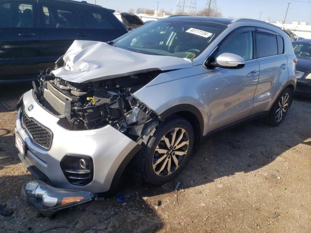Image 1 of 2017 KIA SPORTAGE EX 2017 with VIN KNDPN3AC4H7244313