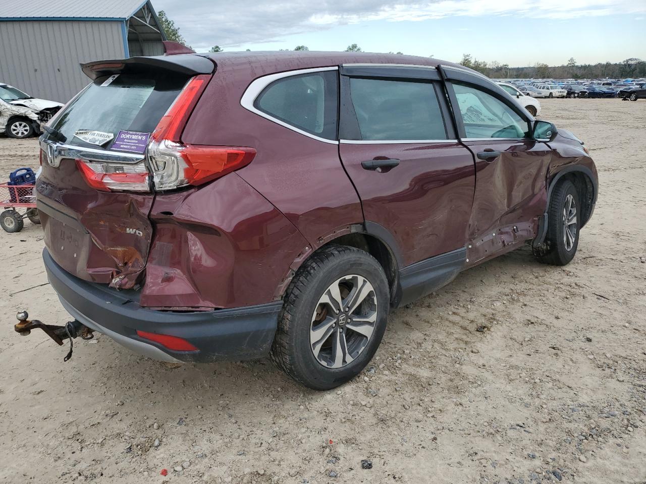 Image 3 of 2019 HONDA CR-V LX 2019 with VIN 2HKRW6H32KH219135