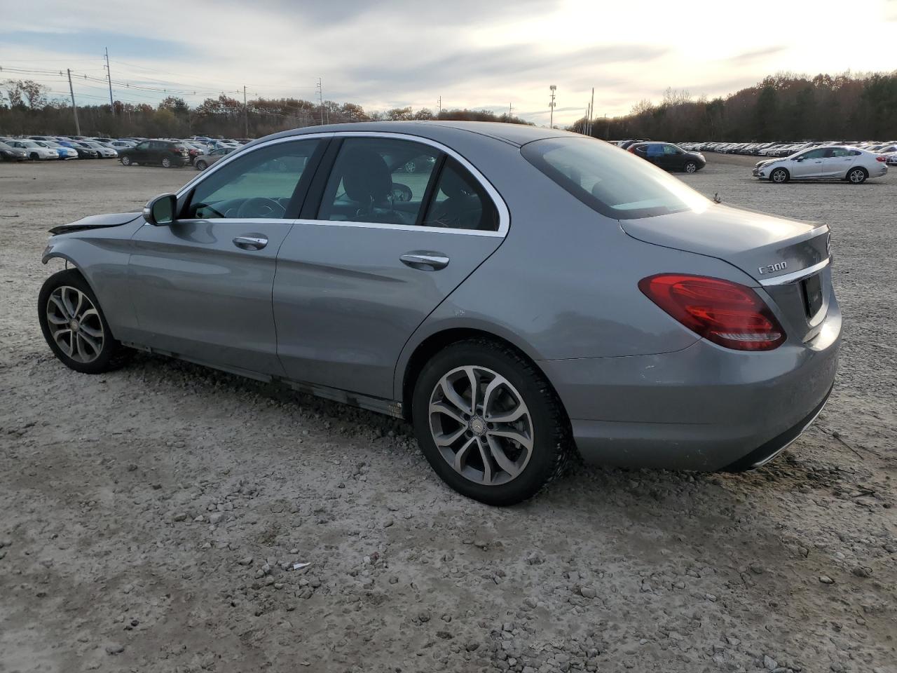 Image 2 of 2015 MERCEDES-BENZ C 300 4MATIC 2015 with VIN 55SWF4KB2FU028051