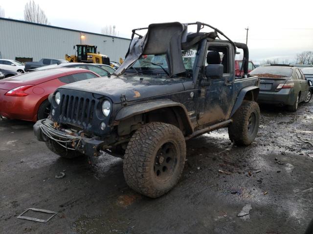 Image 1 of 2015 JEEP WRANGLER SAHARA 2015 with VIN 1C4AJWBG6FL594888