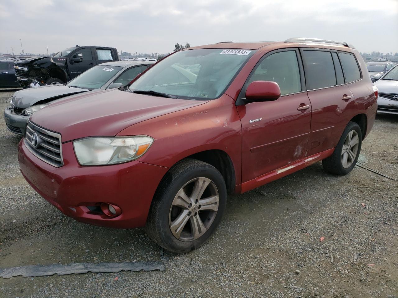 Изображение 1 2008 TOYOTA HIGHLANDER SPORT 2008 с VIN JTEDS43A482060611