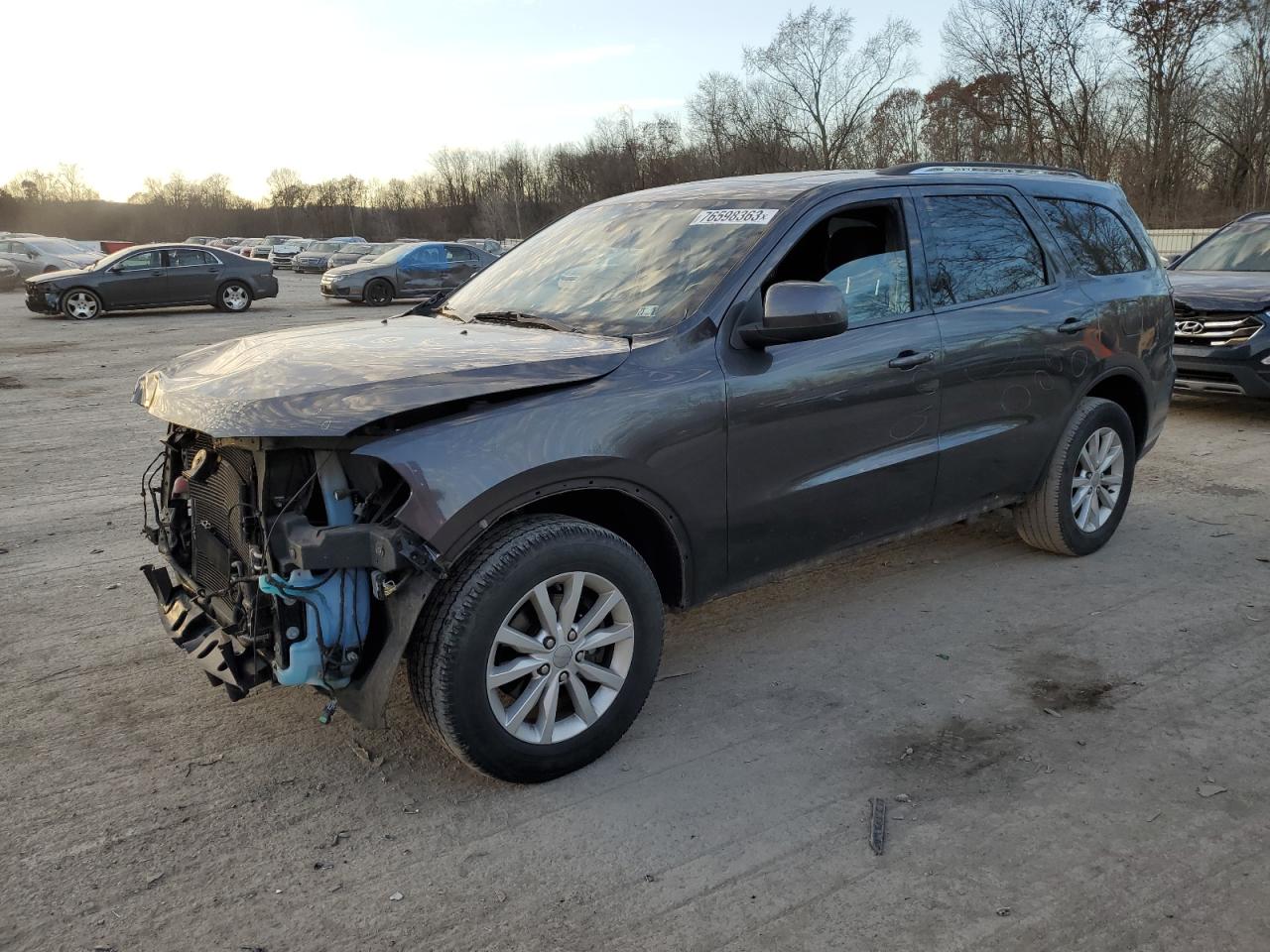 Image 1 of 2015 DODGE DURANGO SXT 2015 with VIN 1C4RDJAG2FC145965
