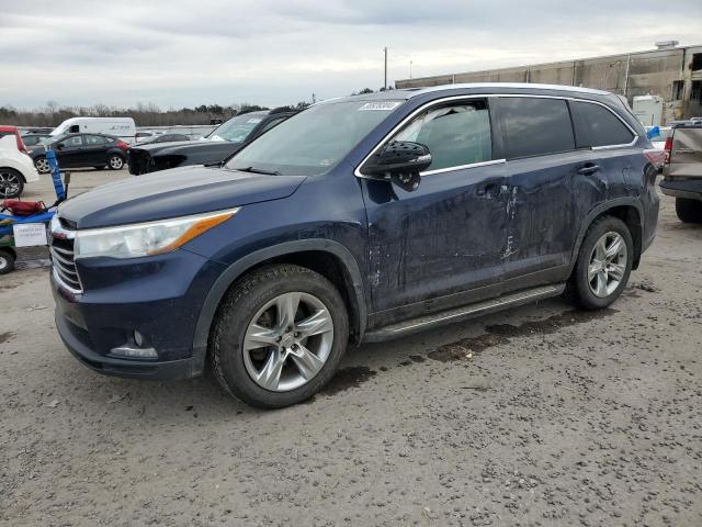 Изображение 1 2014 TOYOTA HIGHLANDER LIMITED 2014 с VIN 5TDDKRFH6ES032422