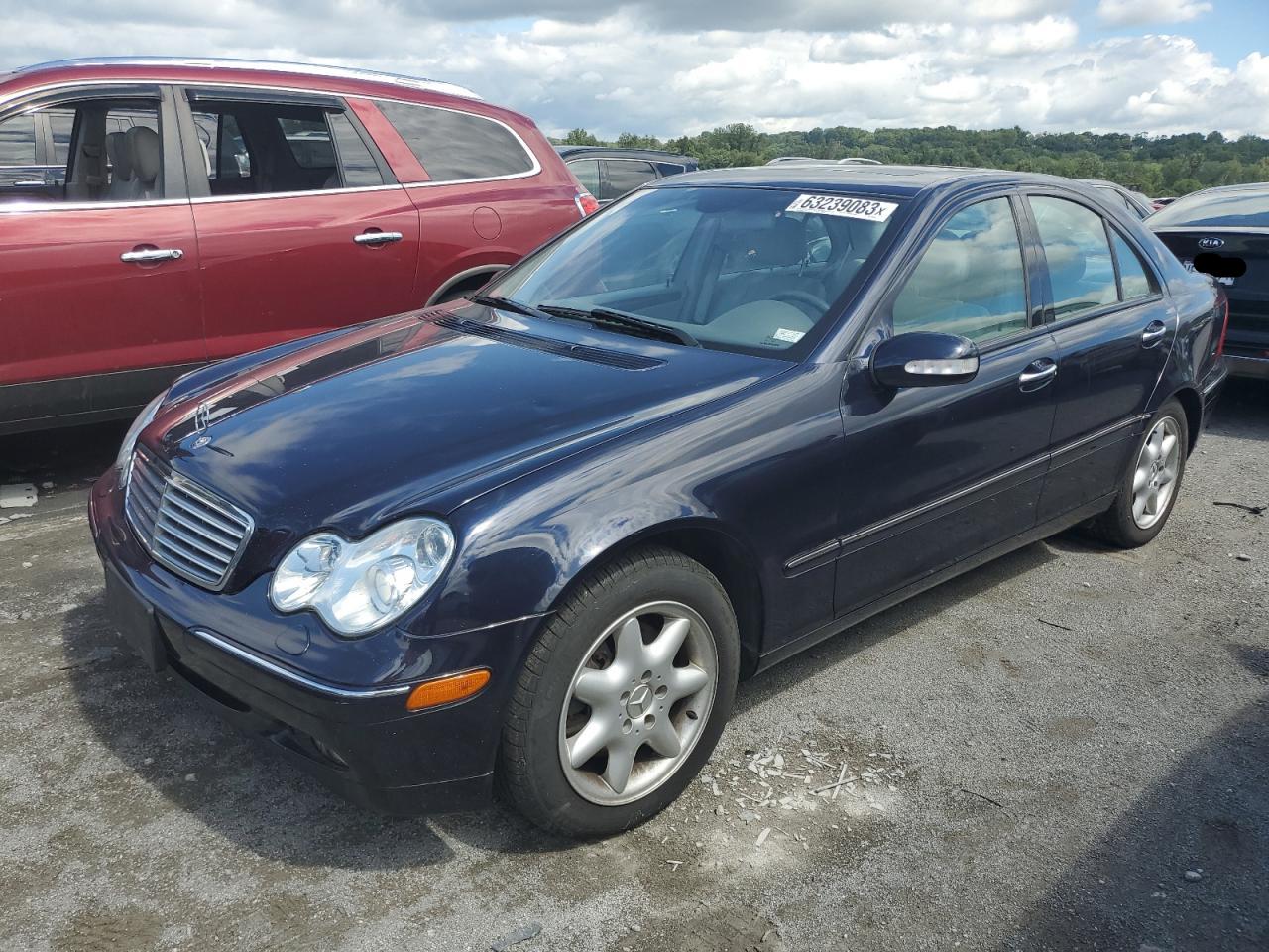 Image 1 of 2004 MERCEDES-BENZ C 320 4MATIC 2004 with VIN WDBRF84J84F532265