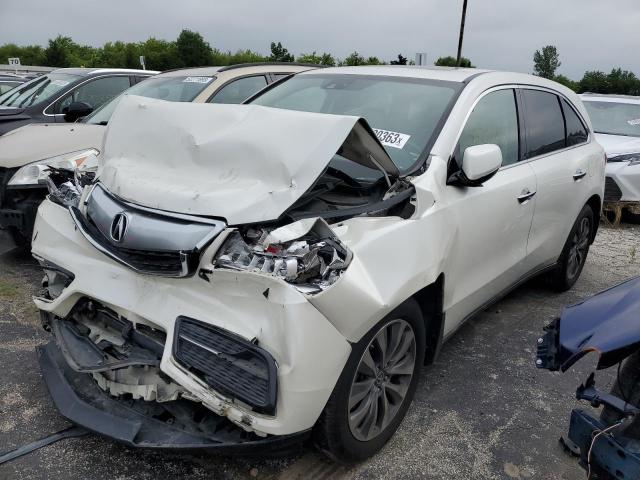 Image 1 of 2014 ACURA MDX TECHNOLOGY 2014 with VIN 5FRYD4H48EB011650