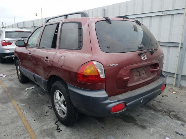 Изображение 3 2004 HYUNDAI SANTA FE GLS 2004 с VIN KM8SC13DX4U589864