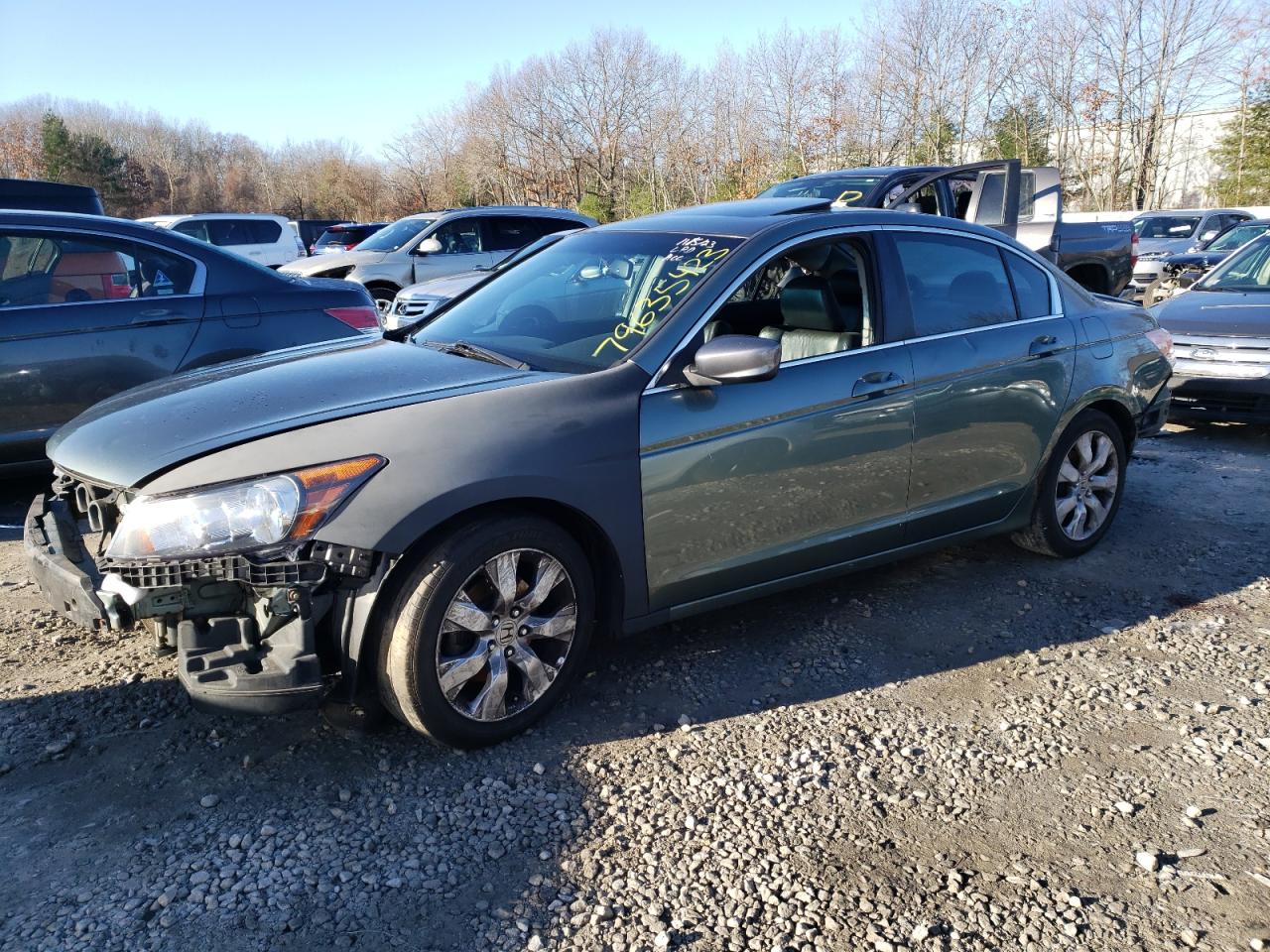 Изображение 1 2009 HONDA ACCORD EXL 2009 с VIN 1HGCP26839A058310