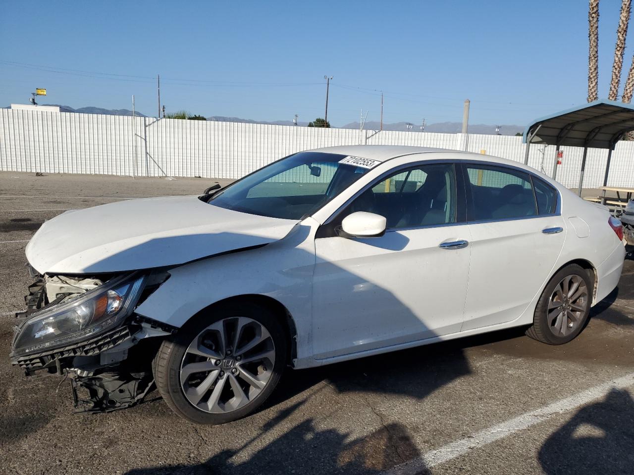 Изображение 1 2013 HONDA ACCORD SPORT 2013 с VIN 1HGCR2F56DA276833