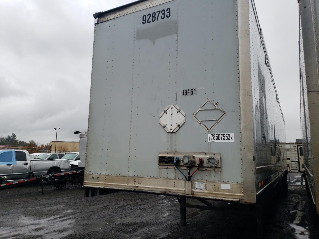 Image 2 of 2008 GREAT DANE TRAILER DRY VAN 2008 with VIN 1GRAA96208G346895