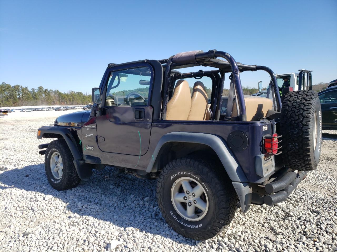 Obraz 2 z 1999 JEEP WRANGLER / TJ SPORT 1999 z VIN 1J4FY19S6XP458747