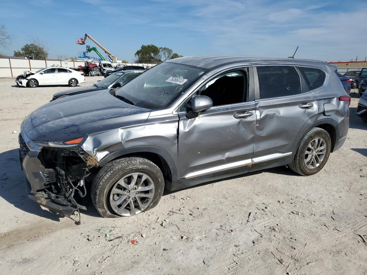 Изображение 1 2019 HYUNDAI SANTA FE SE 2019 с VIN 5NMS23AD1KH038717