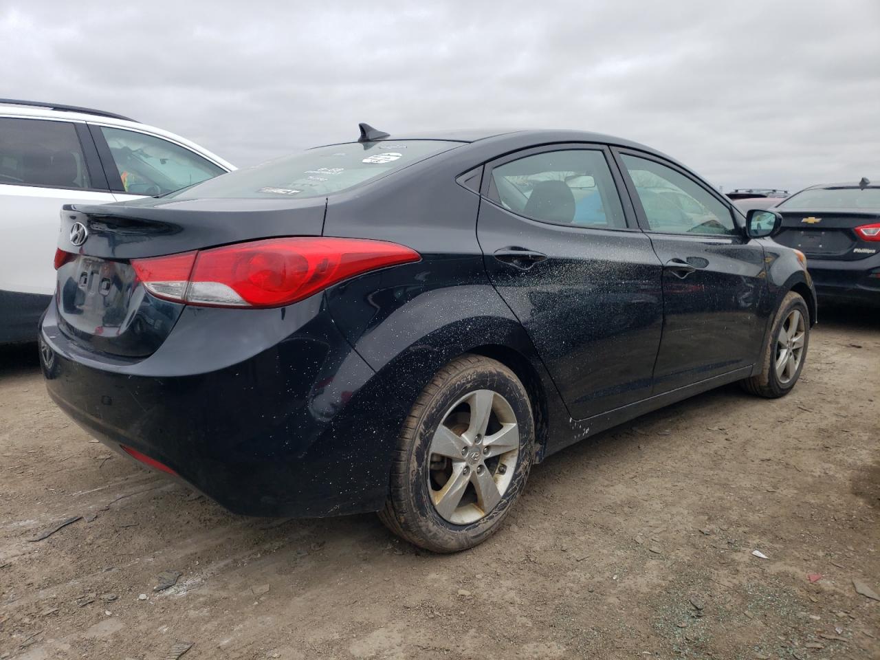Image 3 of 2012 HYUNDAI ELANTRA GLS 2012 with VIN KMHDH4AE4CU277853