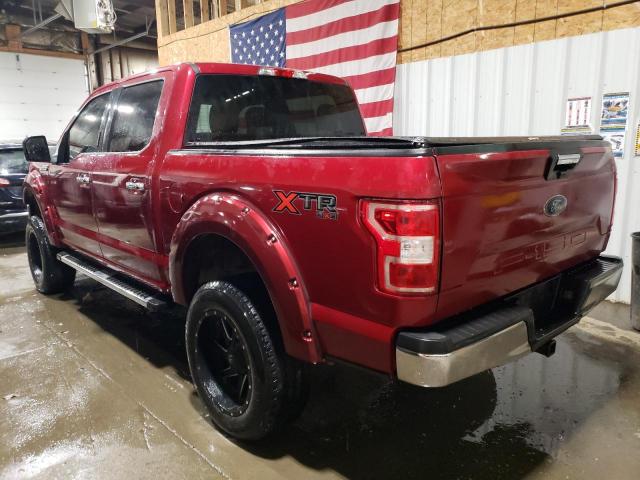 Изображение 2 2018 FORD F150 SUPERCREW 2018 с VIN 1FTEW1E51JKE10424