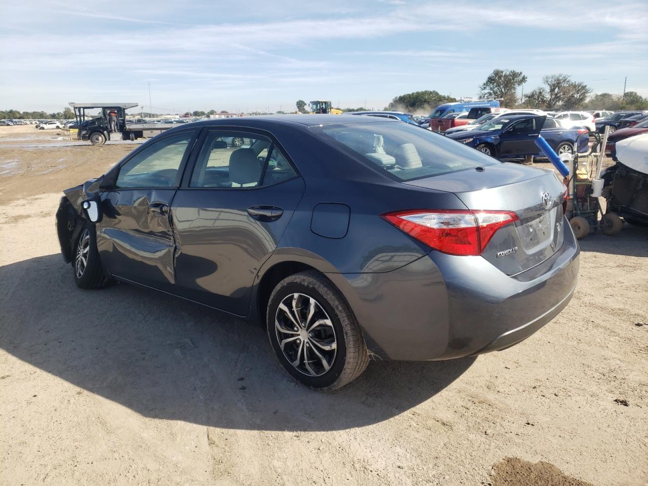 Image 2 of 2015 TOYOTA COROLLA L 2015 with VIN 2T1BURHE0FC285301