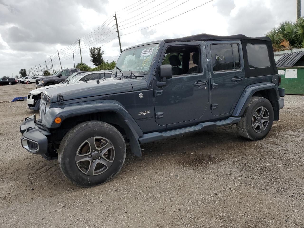 Obraz 1 z Jeep Wrangler Unlimited Sahara 2016 z VIN 1C4BJWEG9GL221992