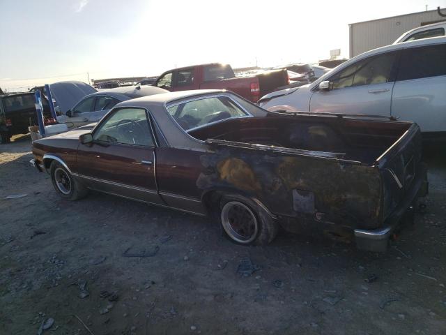 Image 2 of 1982 CHEVROLET EL CAMINO  1982 with VIN 1GCCW80J2CR197689