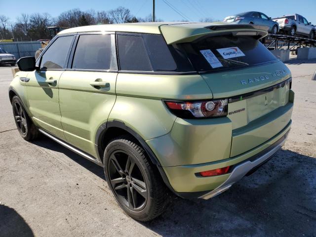 Image 2 of 2012 LAND ROVER RANGE ROVER EVOQUE DYNAMIC PREMIUM 2012 with VIN SALVT2BG5CH650007