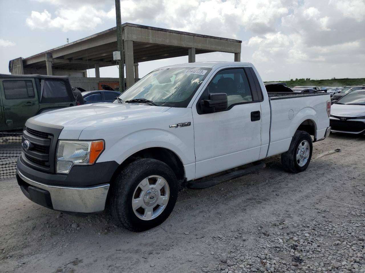 Image 1 of 2014 FORD F150  2014 with VIN 1FTMF1CM4EKF88114