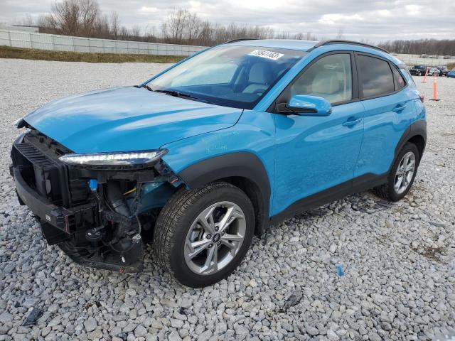 Image 1 of 2022 HYUNDAI KONA SEL 2022 with VIN KM8K6CAB7NU836974