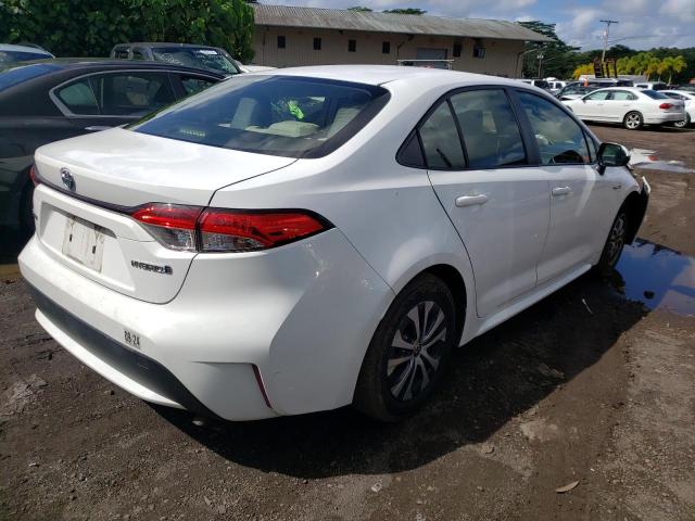 Image 3 of 2021 TOYOTA COROLLA LE 2021 with VIN JTDEAMDE1MJ009161