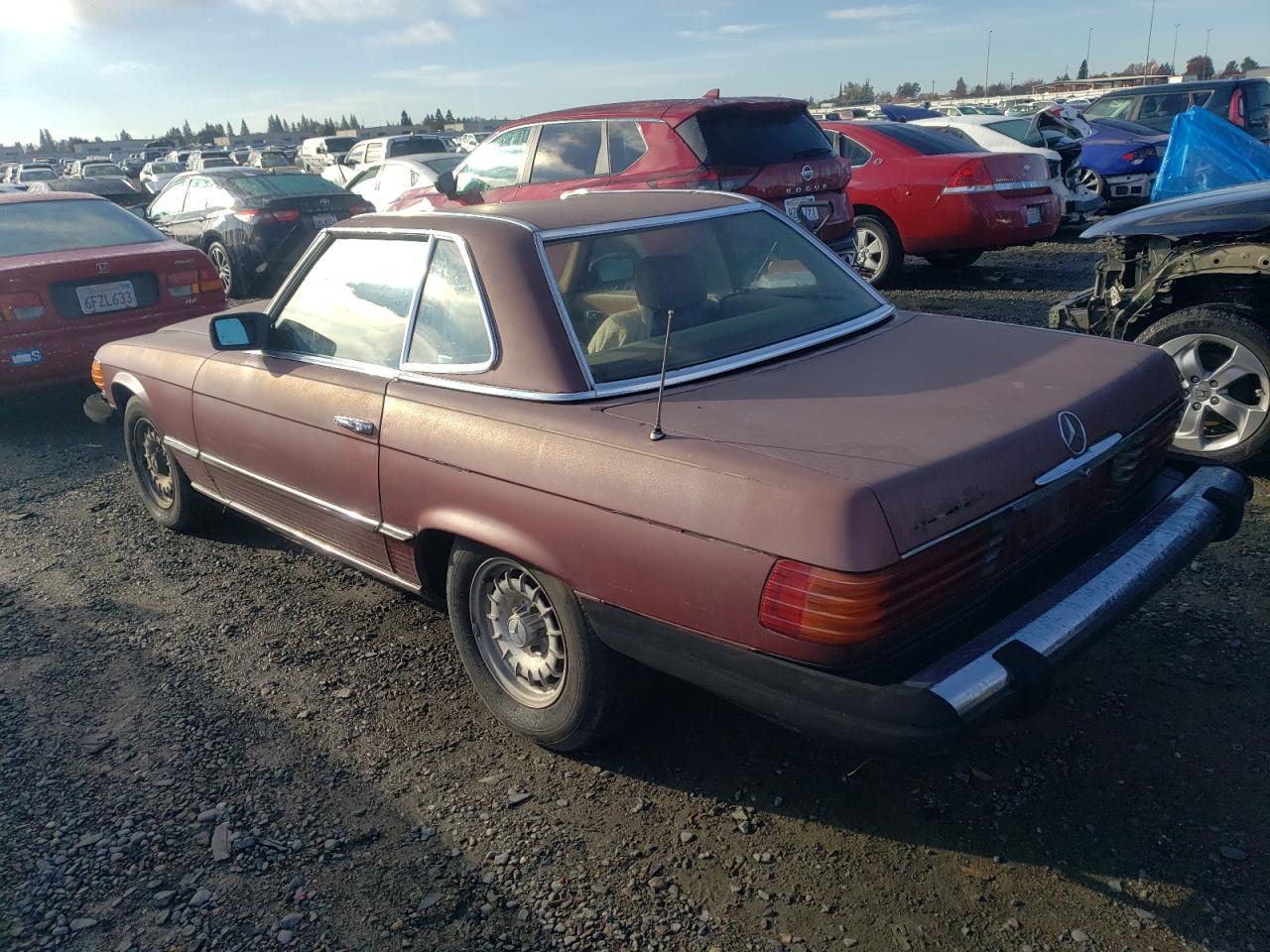 Изображение 2 1982 MERCEDES-BENZ 380 SL 1982 с VIN WDBBA45A3CB010186