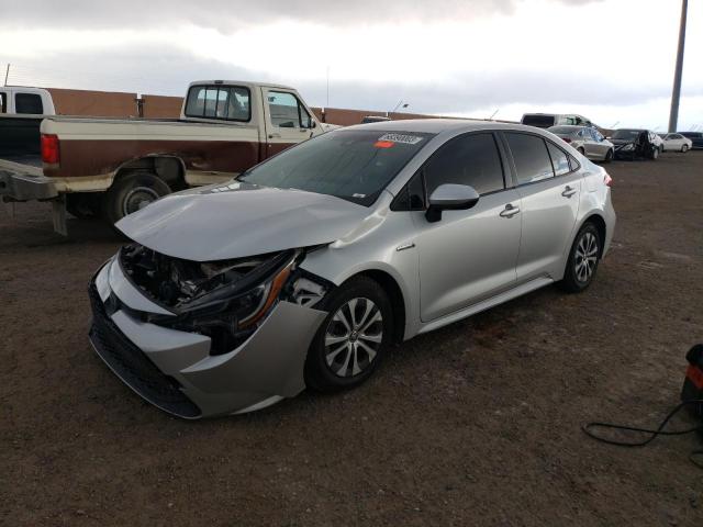 Image 1 of 2021 TOYOTA COROLLA LE 2021 with VIN JTDEAMDE3MJ009159