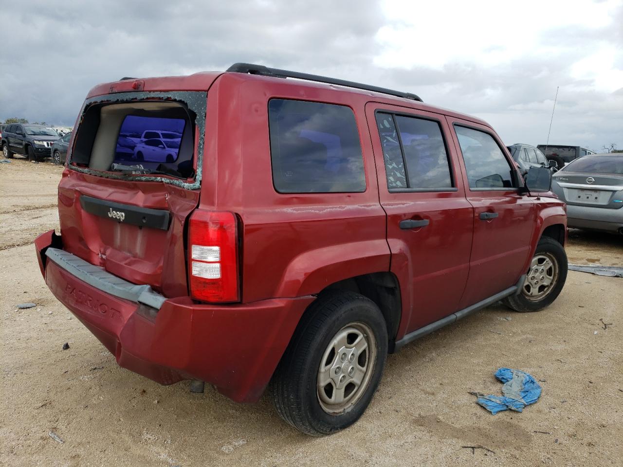 Изображение 3 2008 JEEP PATRIOT SPORT 2008 с VIN 1J8FT28W48D699751