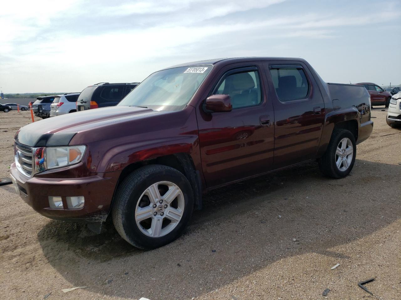 Image 1 of 2012 HONDA RIDGELINE RTL 2012 with VIN 5FPYK1F58CB458730