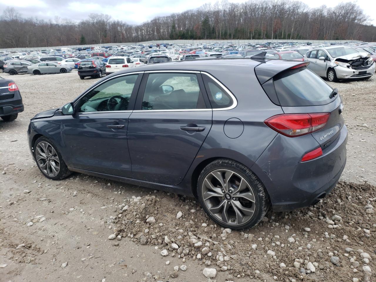 Image 2 of 2018 HYUNDAI ELANTRA GT SPORT 2018 with VIN KMHH55LC8JU033633