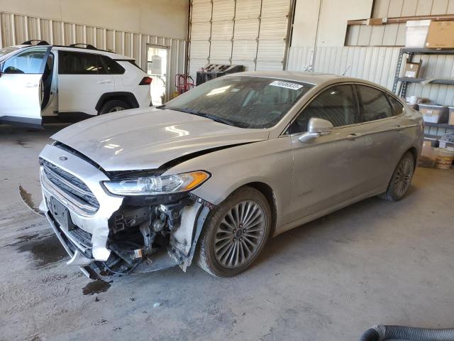 Image 1 of 2014 FORD FUSION TITANIUM HEV 2014 with VIN 3FA6P0RU5ER377173