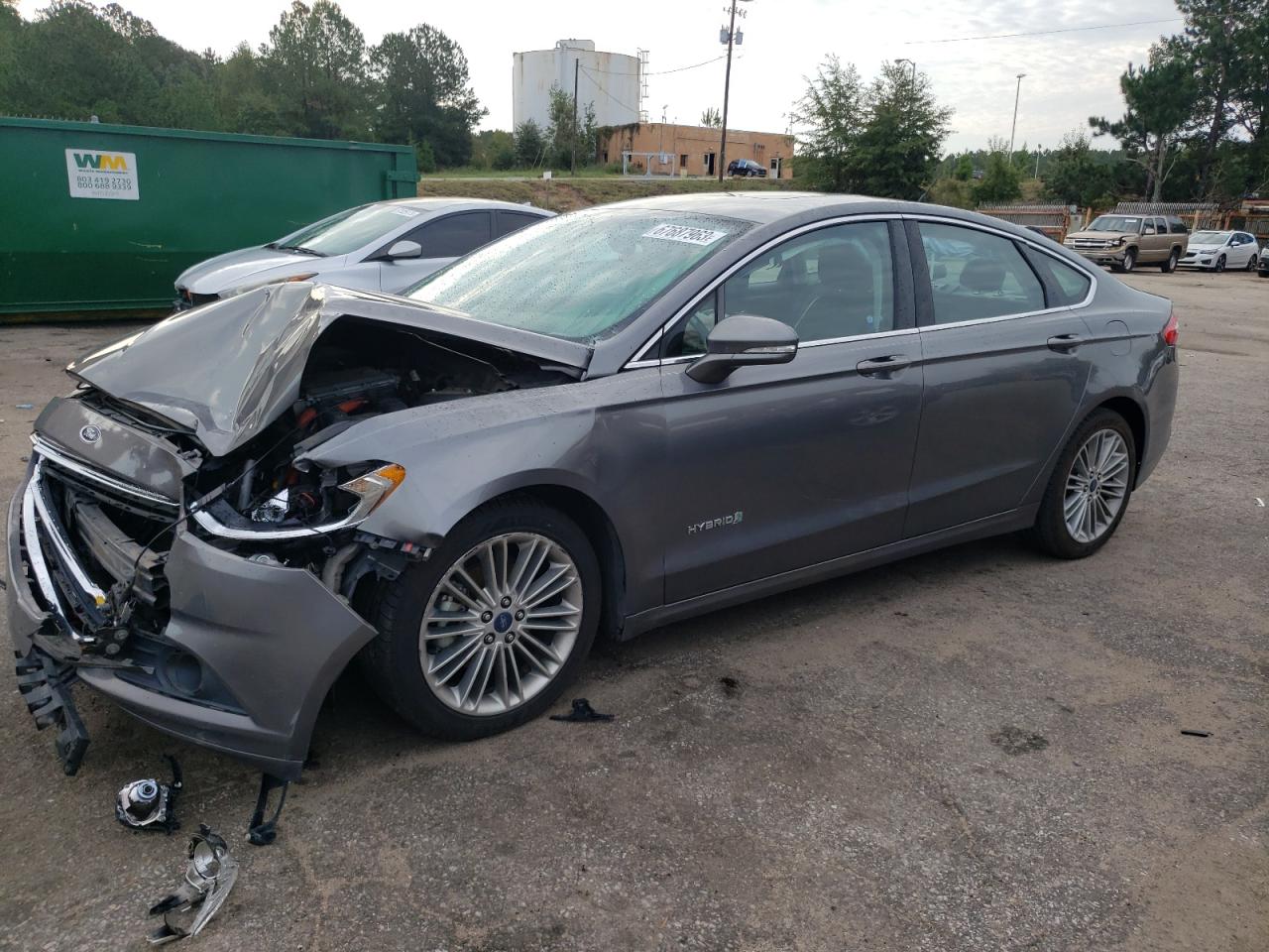 Image 1 of 2014 FORD FUSION SE HYBRID 2014 with VIN 3FA6P0LU4ER106890
