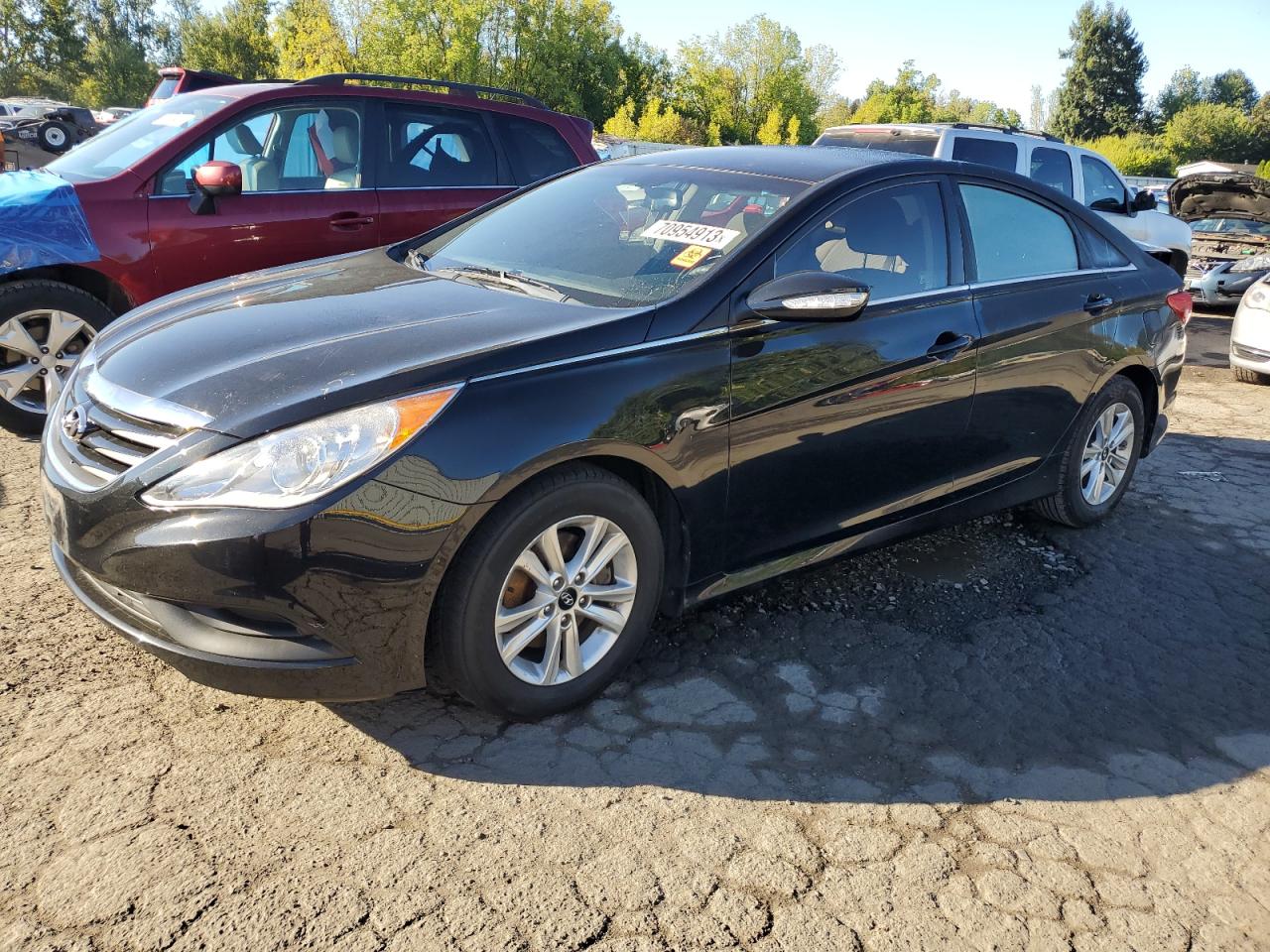 Image 1 of 2014 HYUNDAI SONATA GLS 2014 with VIN 5NPEB4AC3EH913880
