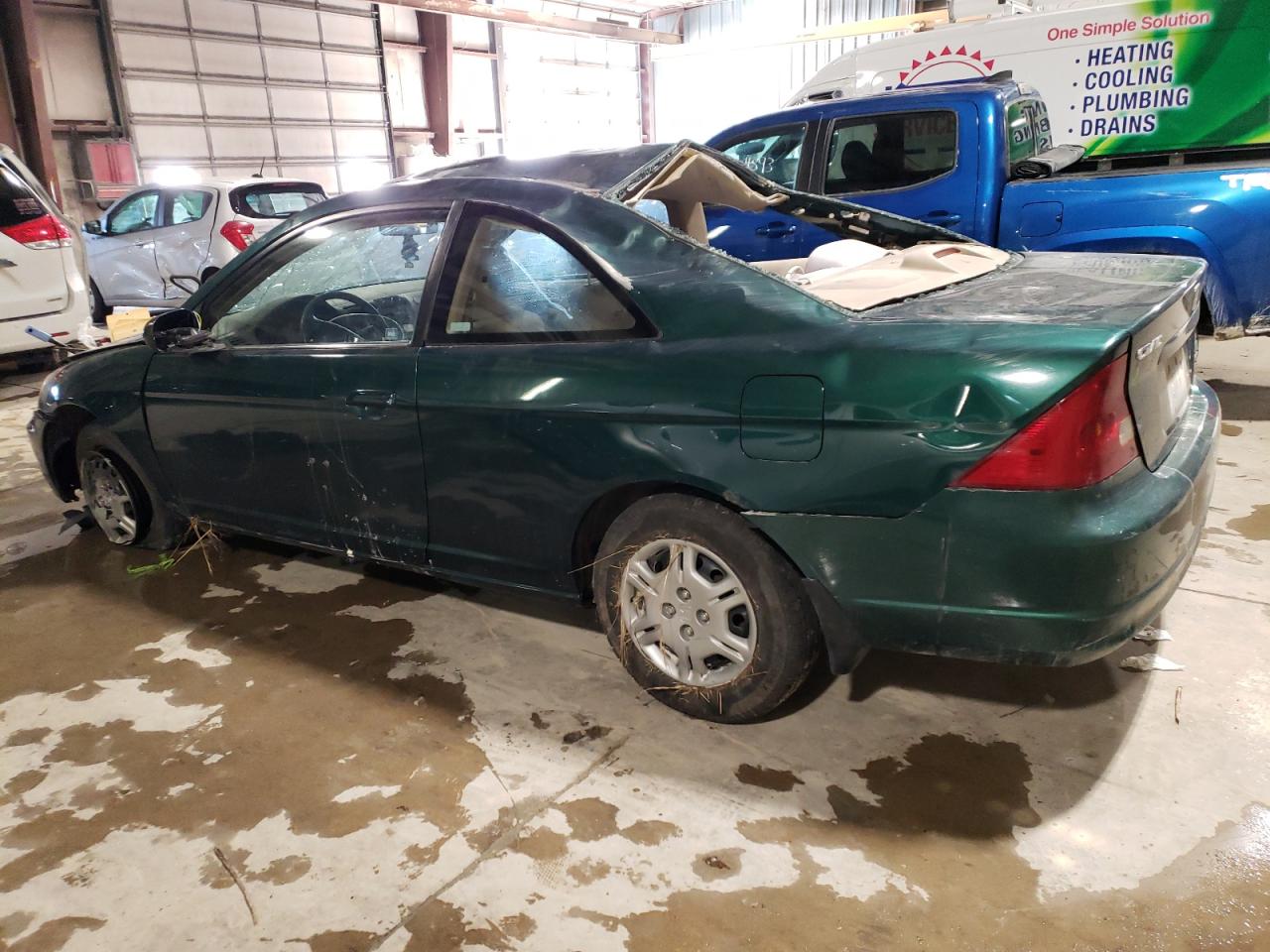 Изображение 2 2002 HONDA CIVIC LX 2002 с VIN 1HGEM22542L000326