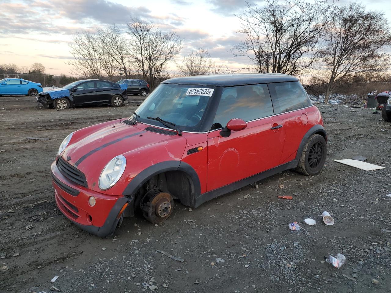Image 1 of 2006 MINI COOPER  2006 with VIN WMWRC33506TK66808