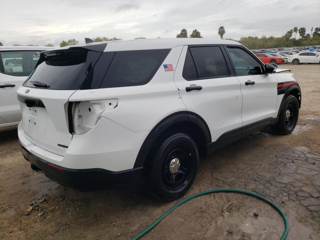 Image 3 of 2021 FORD EXPLORER POLICE INTERCEPTOR 2021 with VIN 1FM5K8AB3MGB46903