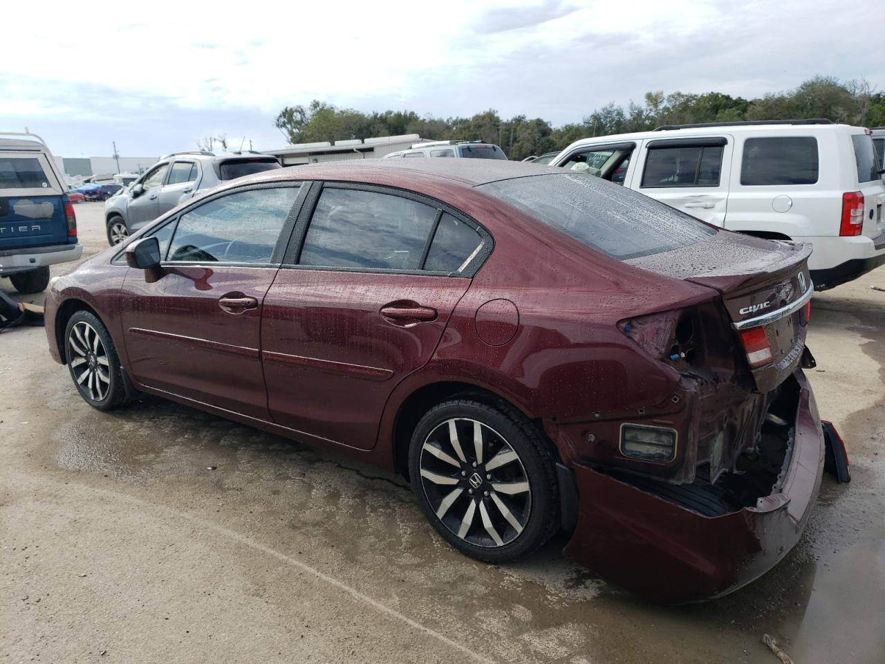 Изображение 2 2015 HONDA CIVIC EXL 2015 с VIN 19XFB2F93FE042734