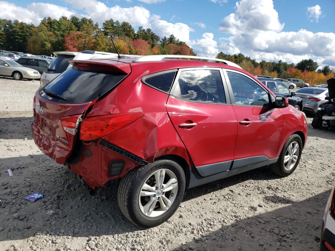 Изображение 3 2010 HYUNDAI TUCSON GLS 2010 с VIN KM8JU3ACXAU115603