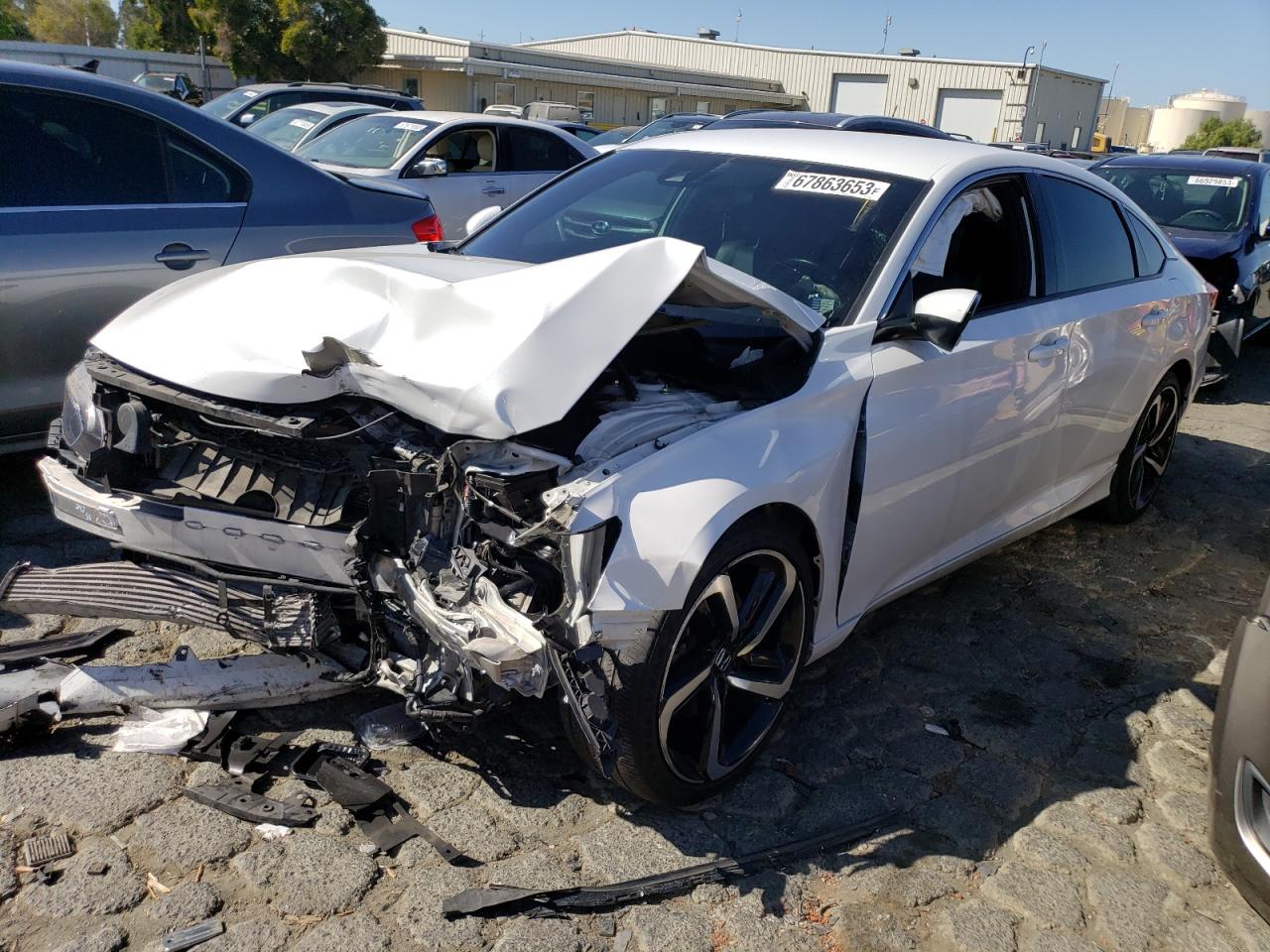 Изображение 1 2019 HONDA ACCORD SPORT 2019 с VIN 1HGCV1F34KA022152